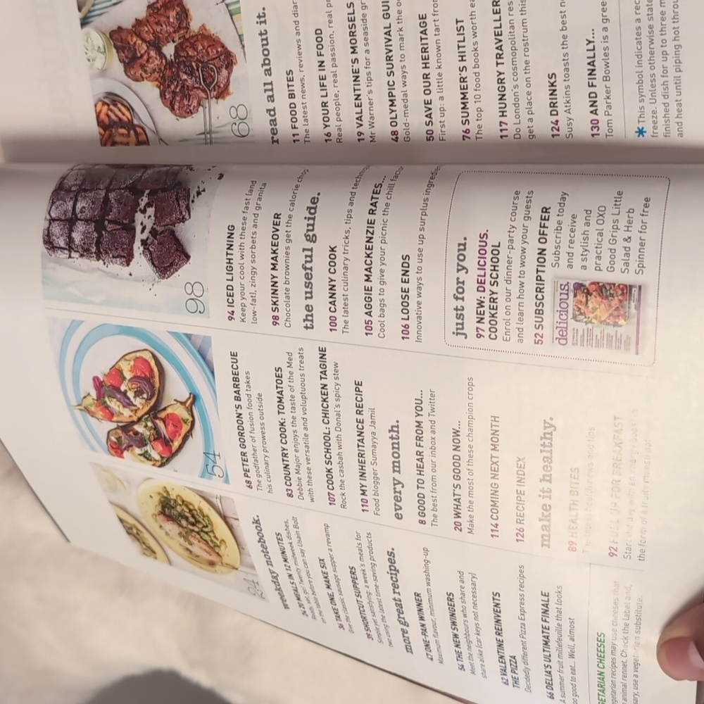 Delicious Cooking Magazine 4 Issues - Picture 9 of 15